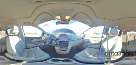 2014 Honda Odyssey Exl из США, поврежденный, VIN 5FNRL5H63EB069066